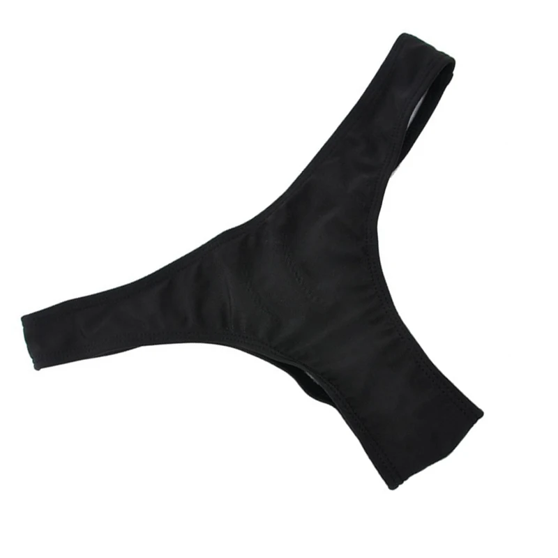 Женская сексуальная V Форма Cheeky Ruched Летняя Пляжная бикини Низ Нижнее белье