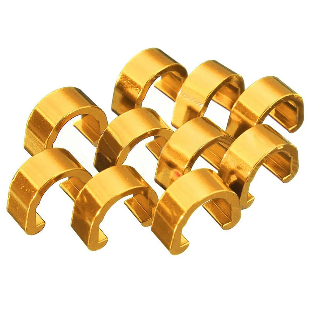

NEW 10Pcs MTB Bike Bicycle Cycling Brake Line Housing Guide Cables C-Clips Buckle