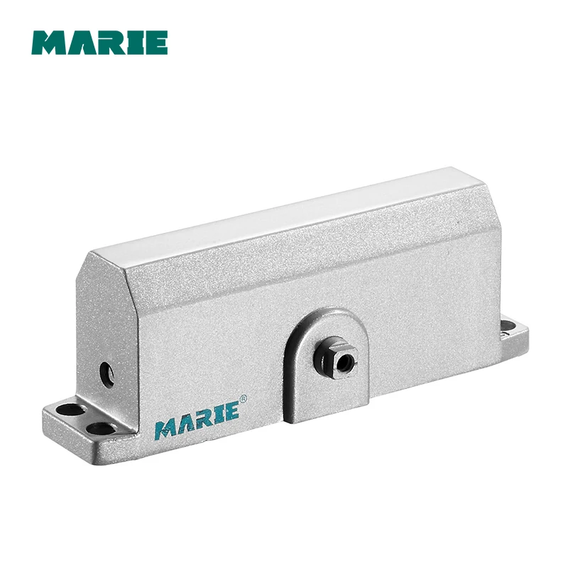 Серебристый алюминиевый доводчик для дверей 100-150 кг автоматическая раздвижная