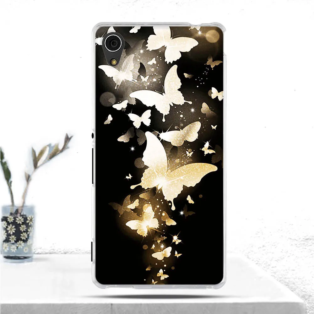 Чехол для телефона Sony Xperia M4 Aqua E2303 E2333 мягкий силиконовый чехол из ТПУ E2353 Защитные