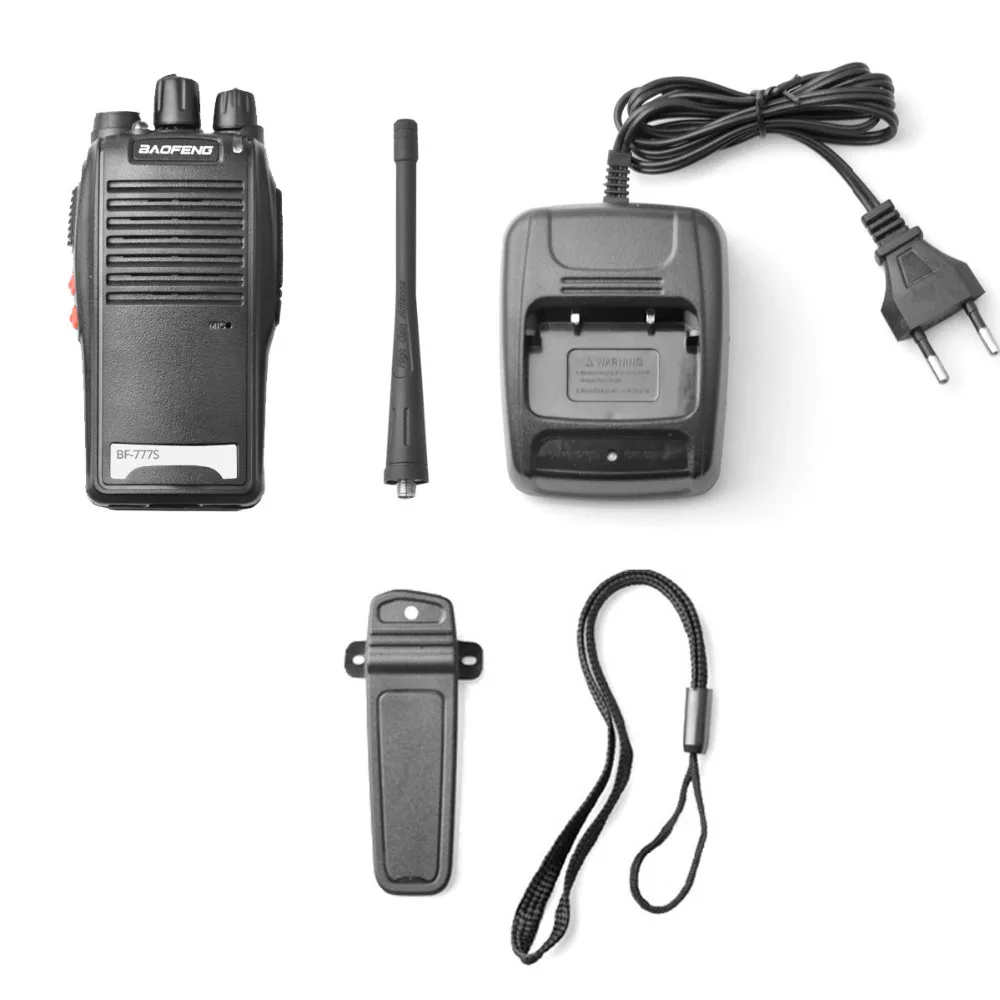 2 шт. Baofeng BF 777S портативная рация 16CH Портативная радиостанция UHF400 470MHZ портативный