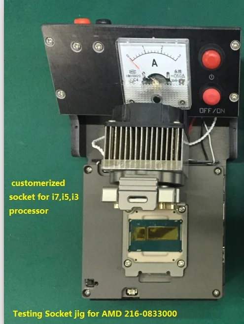

Testing Socket jig for 216-0833000 CPU Processor, customerized socket for all CPU processor