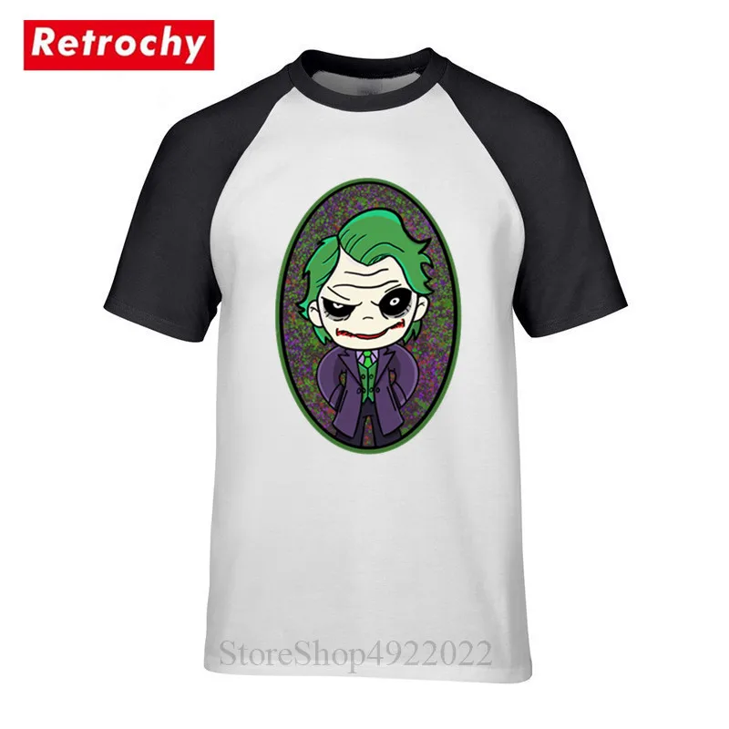 Summer Sale Men's T-shirt 3D Print Cute Clown Hip-Hop T Shirt Funny Chibi Joker Design Stylish Tshirt Maniac Jason Tops Clothing | Мужская