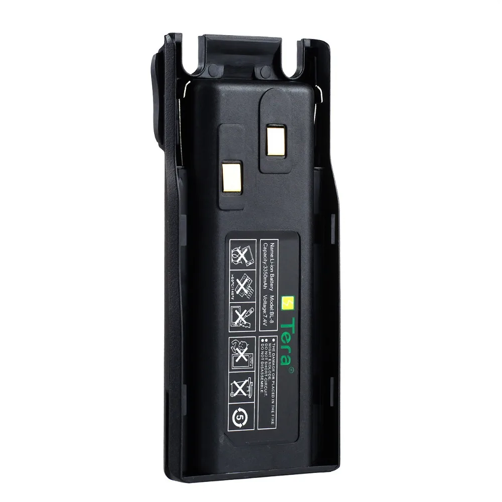 Новый тера BL-8 3350 мАч 7.4 В литий-ионная батарея для BAOFENG уф-82