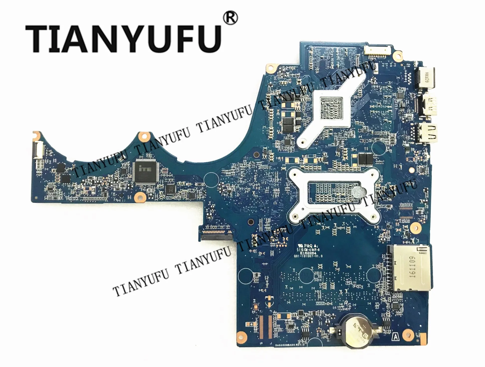 Материнская плата для ноутбука hp Pavilion 15-AX 15-BC 15T-BC 914772-601 914772-001 GTX1050 4 Гб i7-7700HQ протестированная материнская плата DAG35DMBAD0