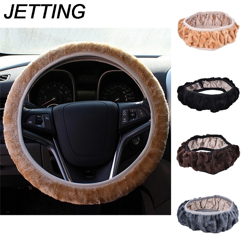 JETTING 1 шт. Сделай Сам длинный плюшевый теплый меховой автомобильный зимний чехол