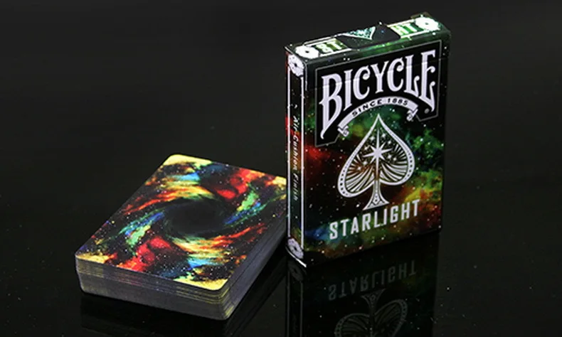 1 компл. Велосипед Starlight серии колода игральные карты волшебные карты покер крупным планом сценические фокусы для профессионального волшебника