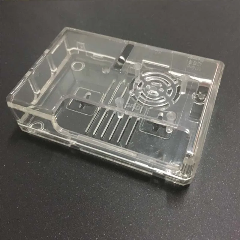 Чехол для Raspberry Pi 3 B + Plus из АБС-пластика прозрачный/красный/синий прозрачная