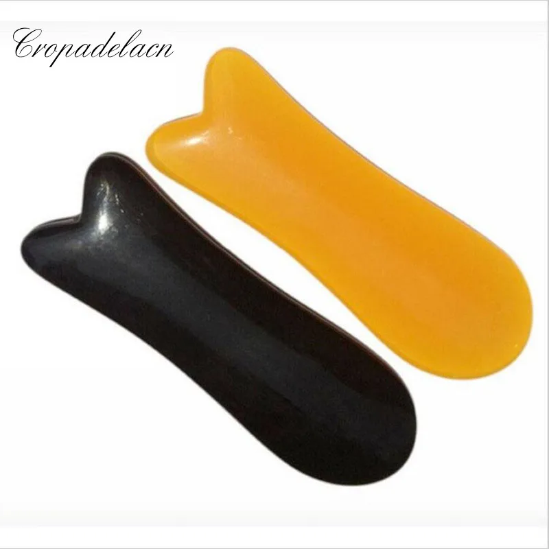 10 шт. природной смолы Зачистка бар Китай традиции акупунктуры массаж лица назад