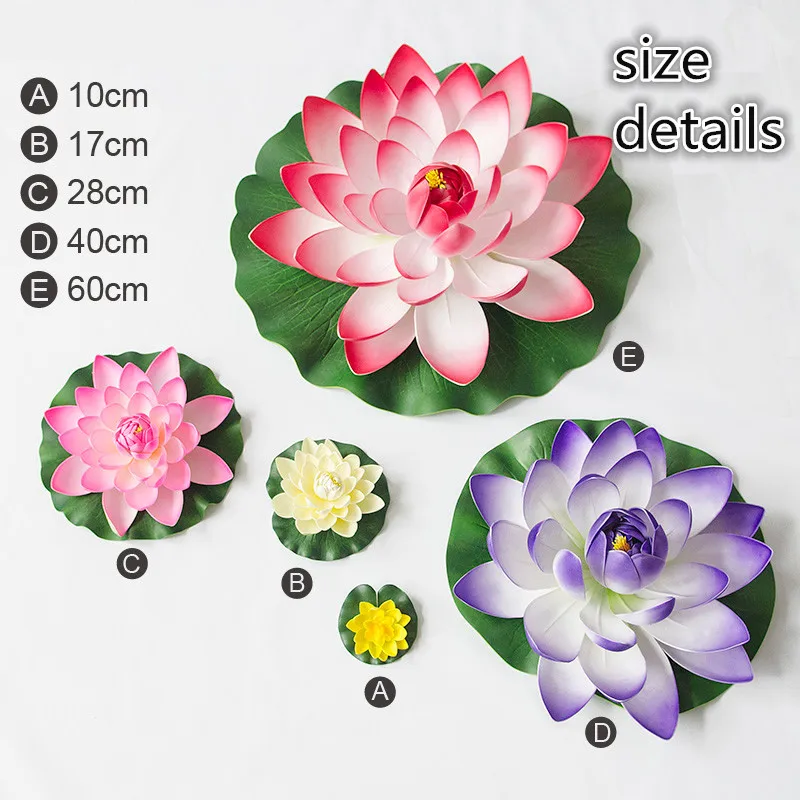 5 шт. разноцветные плавающие искусственные цветы для аквариума|Декорации| |