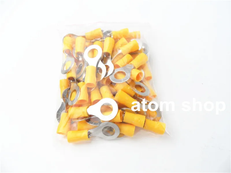 RV1.25-6 красного желтого и черного цветов 22-16 AWG 0 5-1.5mm2 изоляцим кольцом терминал