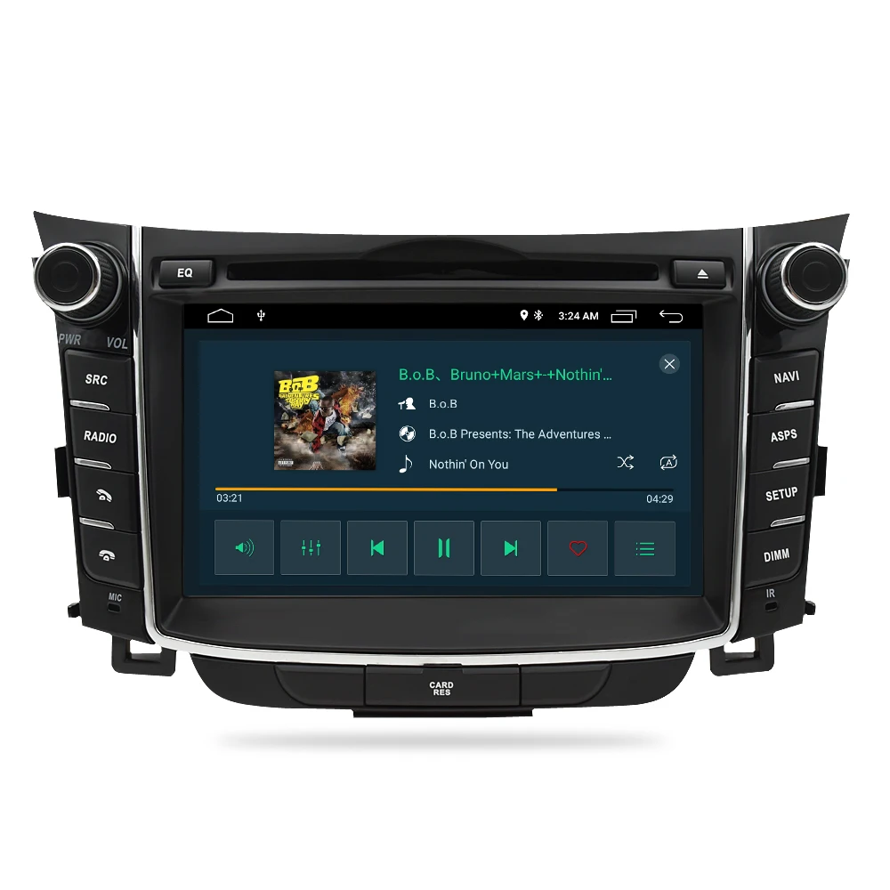 7 &quotips экран Android 9 0 автомобильный DVD радио плеер для hyundai i30 Elantra GT 2012 2016 2 Din видео gps