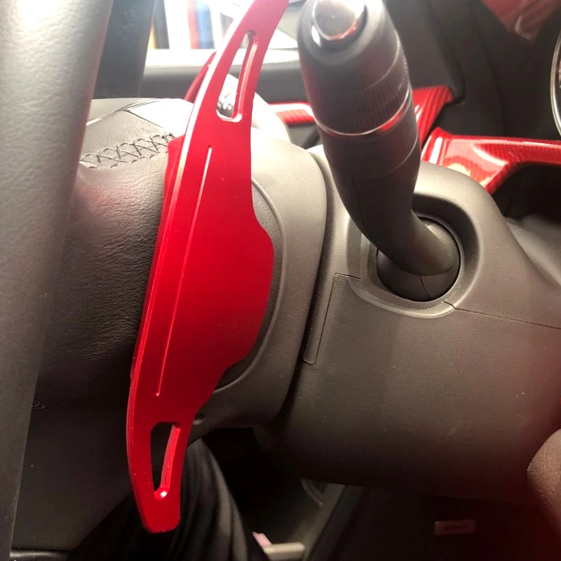 Для Opel Astra K Hatchback 2015-2021 / Cadillac XT5 2016-2021 Цветной алюминиевый руль DSG Paddle Extension Shifters |