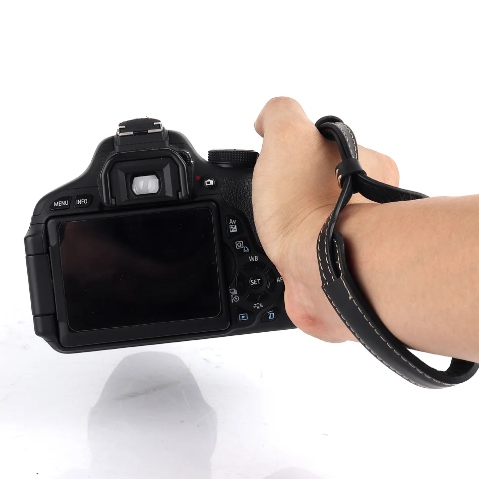 Ремешок из искусственной кожи для камеры наручный ремешок Panasonic GX800 GX850 GX80 GX85 LX3 LX5