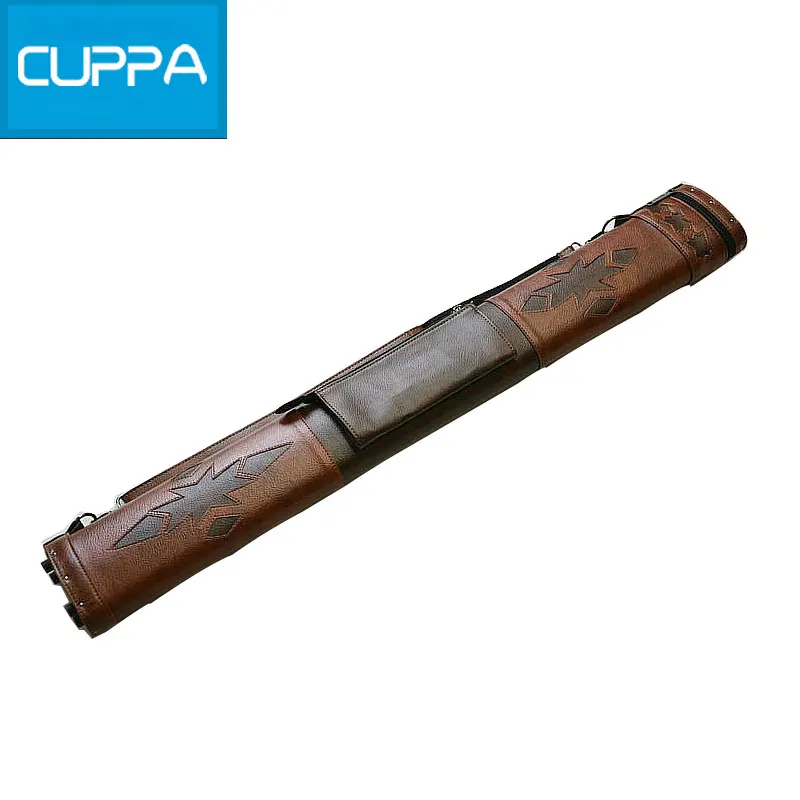 Высококачественные 4 отверстия Cuppa 1/2 Бильярд Пул Cues Чехлы 84 см Кожа PU аксессуары для игры в Бильярд