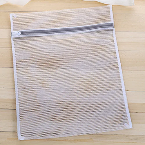 Coarse Mesh Сетчатые Сумки для стирки на молнии, складные сумки для хранения вещей, сумки для стирки одежды для блузок, бюстгальтеров, носков, нижнего белья, нижнего белья - Цвет: Coarse Mesh