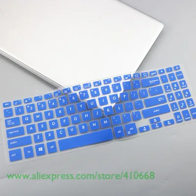 Blue 15,6 дюймов чехол для клавиатуры ноутбука Защитная пленка для Asus VivoBook 15 YX560U Y5000 X507 X507UA X507U X507UB X507UD X560 x560ud - Цвет: Blue
