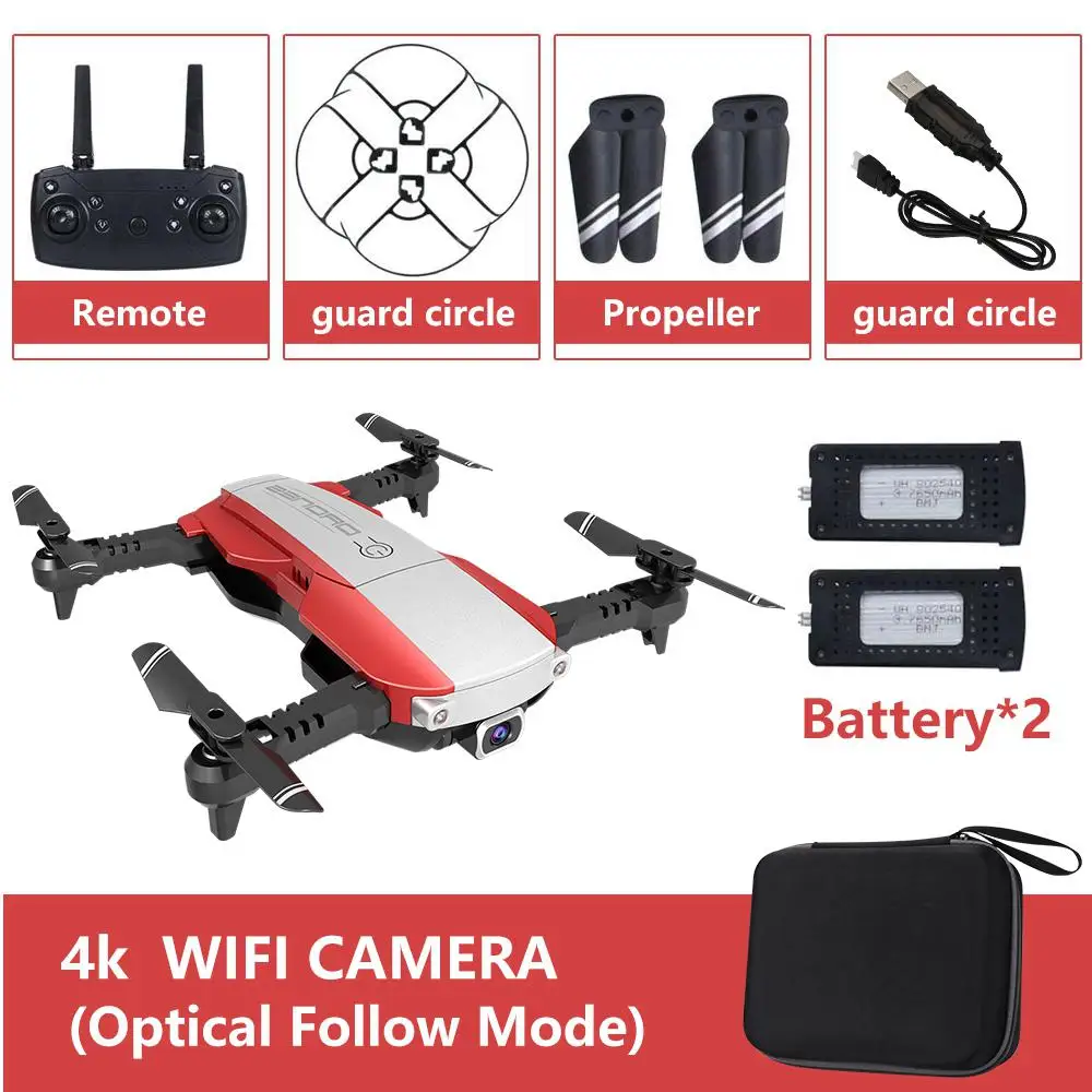 LeadingStar Дрон x pro 5G селфи WIFI FPV с 4K HD двойной камерой складной Радиоуправляемый