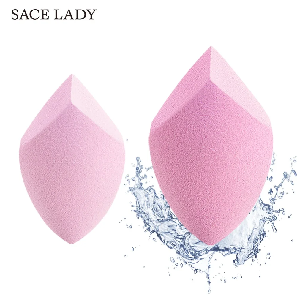 SACE LADY косметический спонж для сухого влажного использования, губка для макияжа, профессиональный макияж для тонального крема, консилер, капля воды, брендовая губка