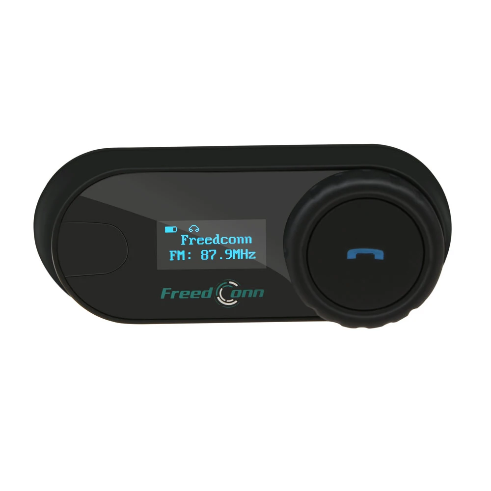 FreedConn 2 шт мотоциклетный шлем Bluetooth гарнитура для внутренней связи BT intercomunicador FM lcd для полного лица шлем