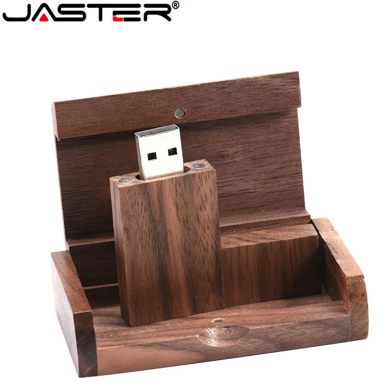JASTER Новый Деревянный USB 2 0 4GB 8GB 16GB 32GB флэш диск памяти грецкий орех ручка привода