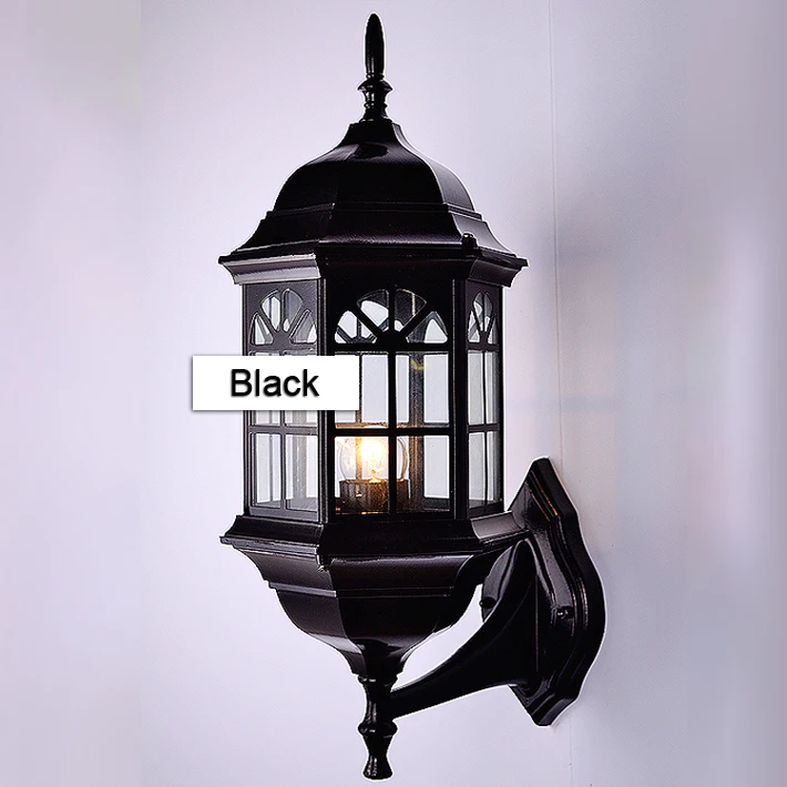 Открытый настенный светильник вне лампы Фонари под старину Лампы для мотоциклов