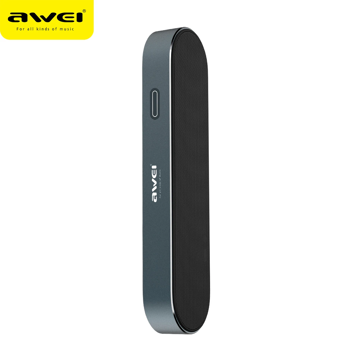 Awei Y220 Bluetooth динамик портативный беспроводной динамик двойной драйвер калонки звуковая коробка Blutooth Бумбокс для телефонов 3D стерео - Цвет: Black