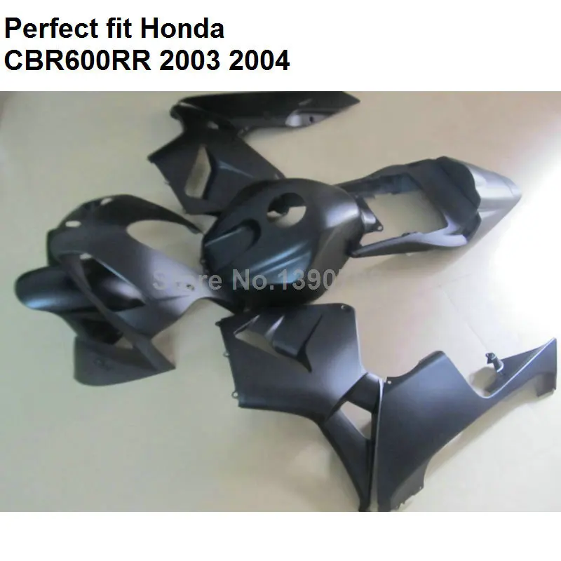 Литье под давлением обтекатель для Honda Метта черный CBR600RR 2003 2004 обтекатели