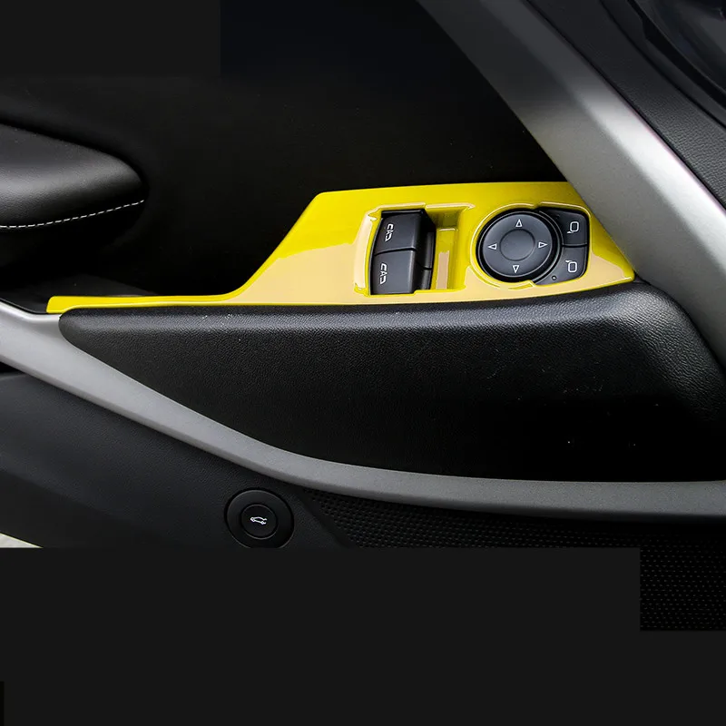 Ручка для навигационного экрана с желтым воздуховыпускным отверстием из АБС