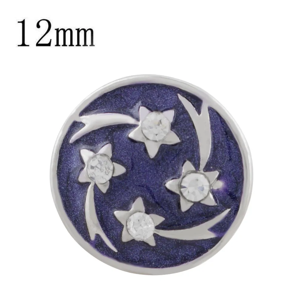 Новые 5 шт/партия 12 мм оснастки ювелирные изделия звезда Сияющие замочек из