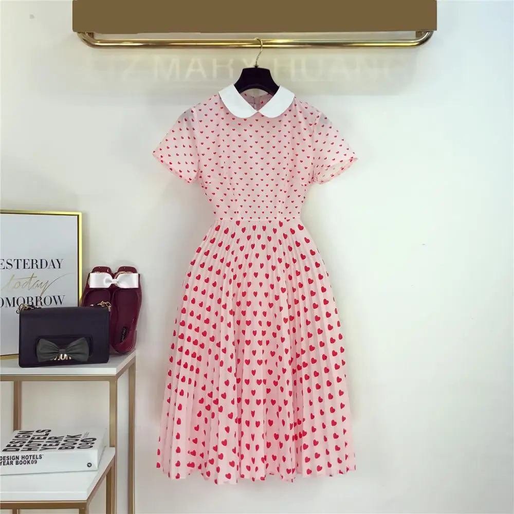 2019 корейский стиль Женская одежда с коротким рукавом милая кукла воротник