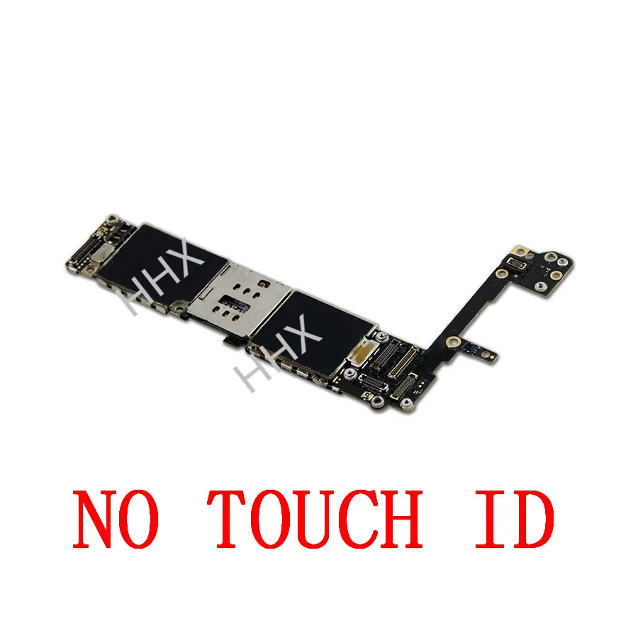 Бесплатный iCloud для iPhone 6S 4,7 дюймов материнская плата с/без touch ID, оригинальная разблокированная материнская плата для iPhone 6 s