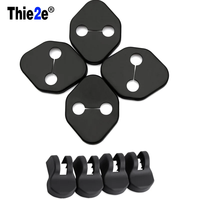 Отделка дверного замка для стайлинга автомобиля чехлы защитная крышка двери