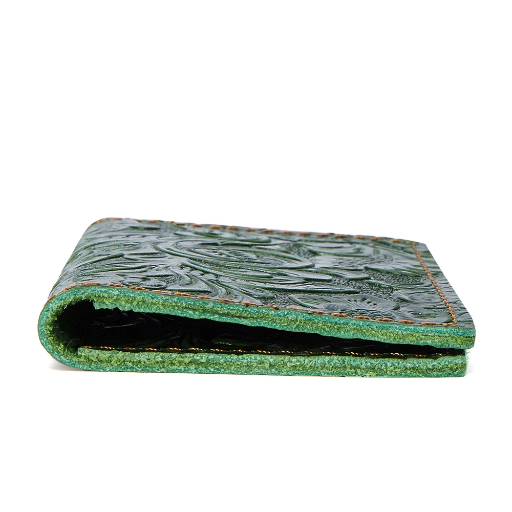 Винтажный Мужской чехол JOYIR из натуральной кожи с цветочным рисунком Женский для