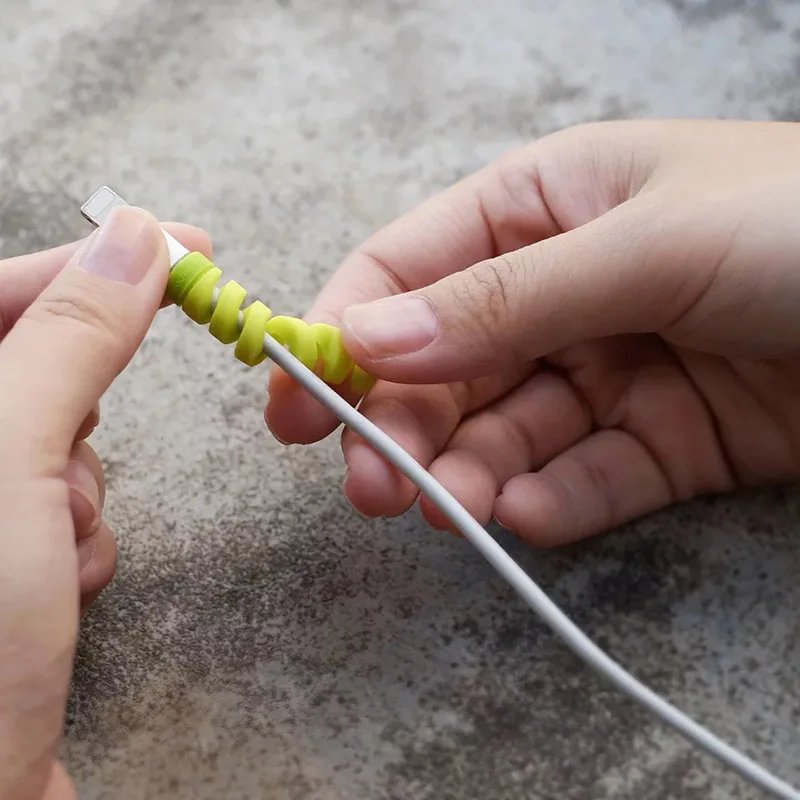 4 шт. защитные намотки для кабелей USB|Органайзеры кабеля| |