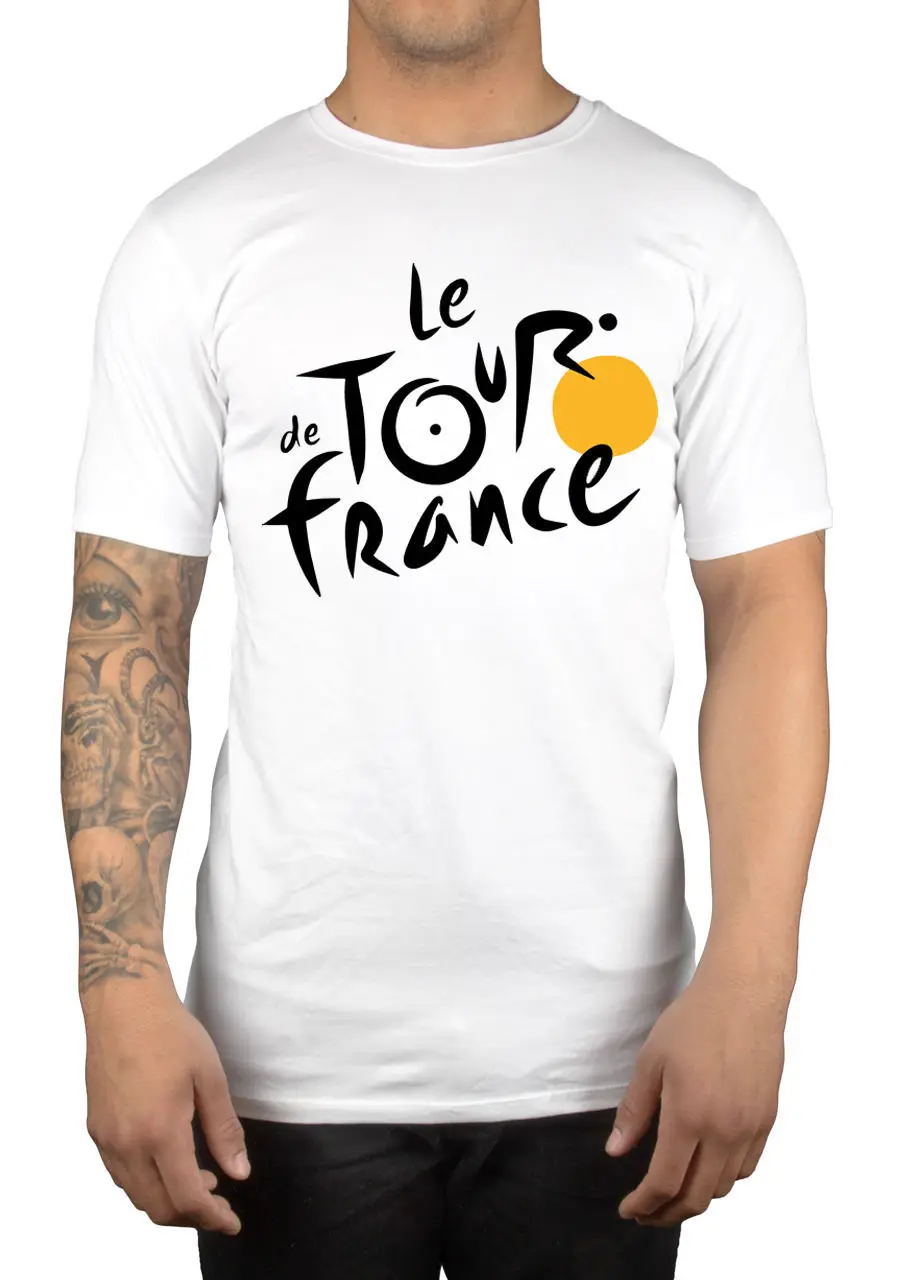 Le De Tour Франция новая футболка велосипедная гоночная Футболка мужская Удобная
