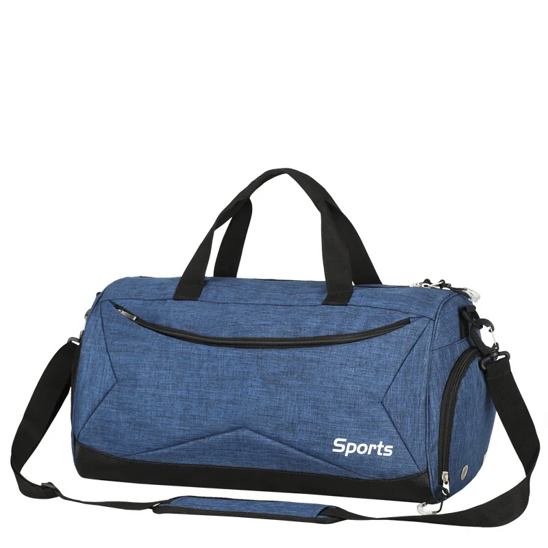 blue Спортивная сумка для спортзала спортивная сумка сухой мокрой тренажерный зал для хранения с обувью Compart Для мужчин t дорожная сумка для путешествий для мужчин и женщин Rcbag001 - Цвет: blue