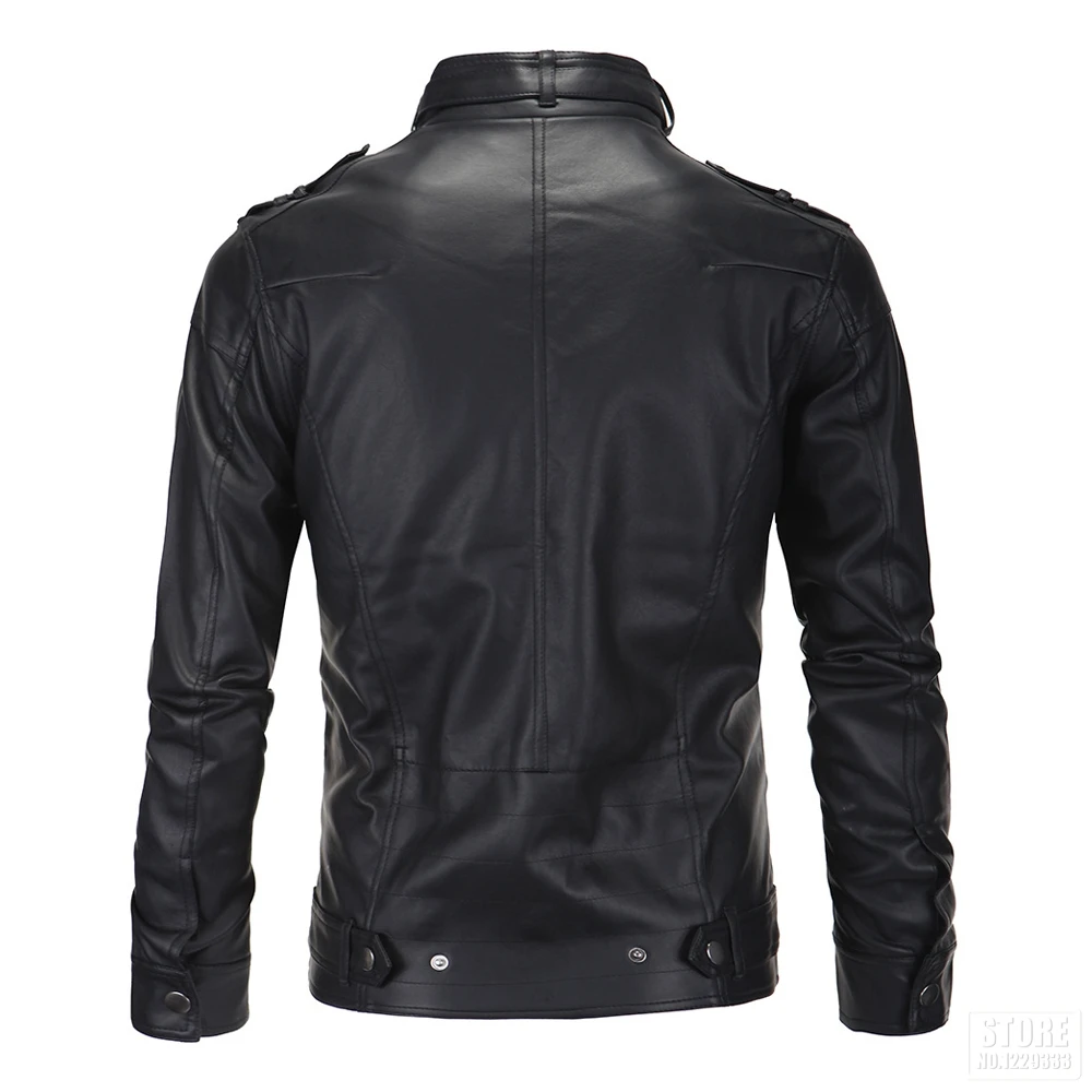 HEROBIKER, винтажные Ретро мотоциклетные куртки, мужская куртка из искусственной кожи, для езды на мотоцикле, панк, на молнии, ветрозащитная мотоциклетная куртка