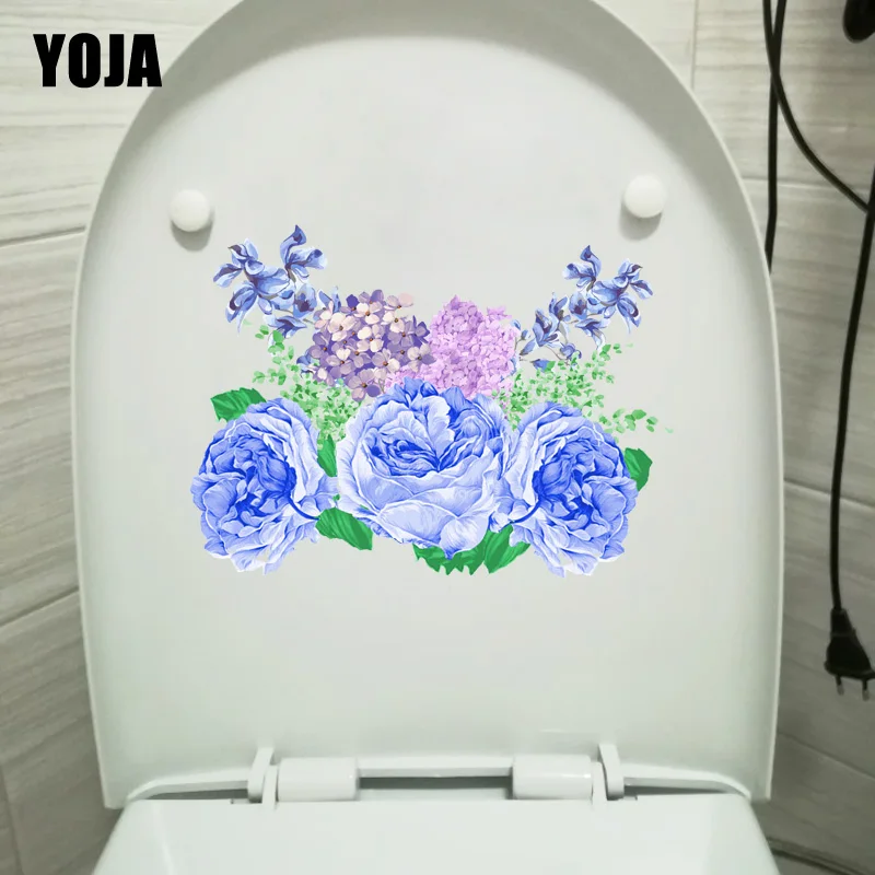 YOJA 22,2*16,4 см Цветочная художественная Настенная Наклейка s роспись Стикеры для оформления искусства