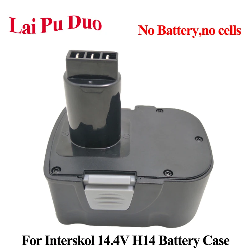 Для Interskol H14 14 4 V Ni-CD пластиковый чехол (без батареи без ячеек) DA-13 / 14.4E корпус