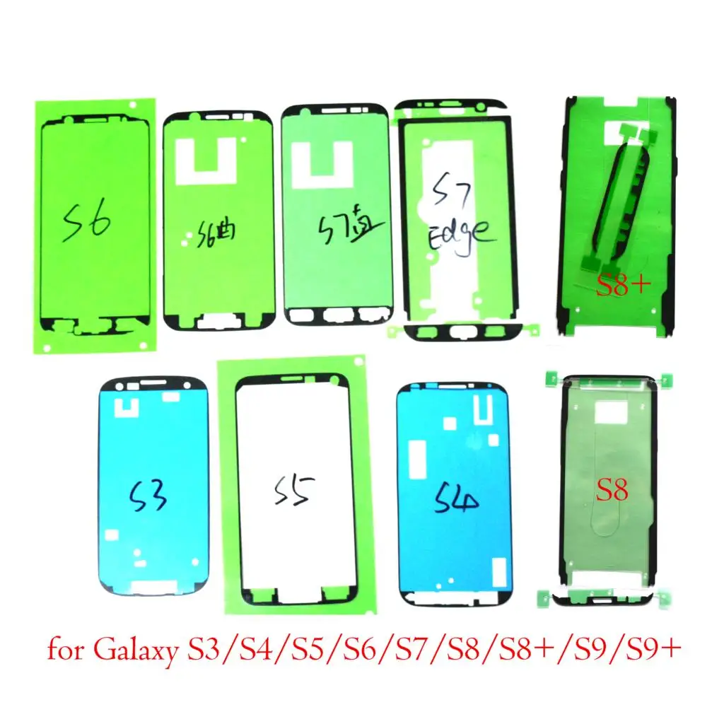 100 шт. клейкая лента для samsung Galaxy S3 S4 S5 S6 S7 edge S8 s9 + | Мобильные телефоны и аксессуары