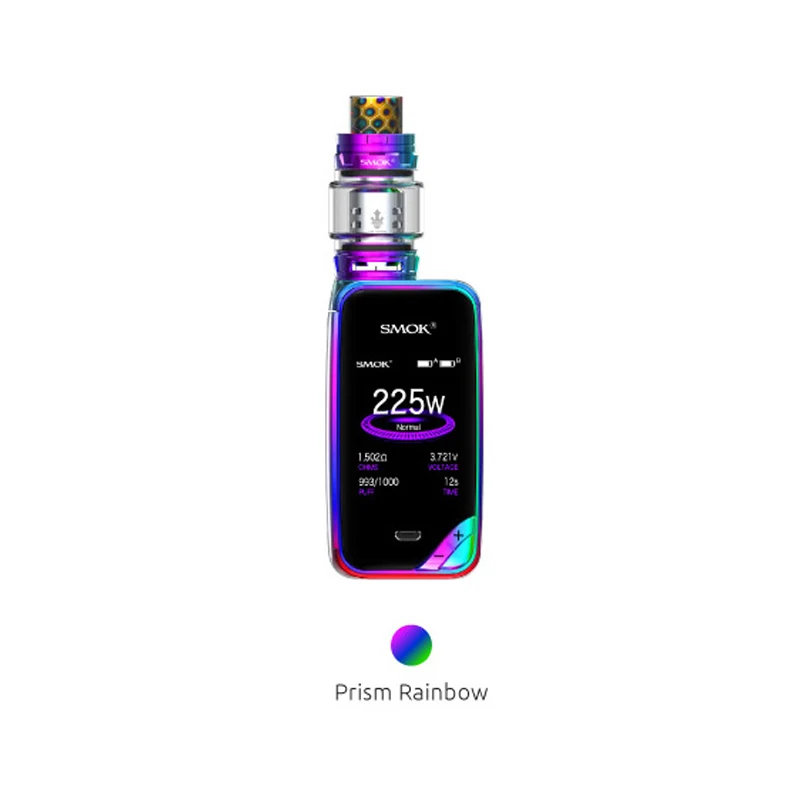 Оригинальный Smok X-Priv TC комплект 225 Вт X Priv Box Mod Vape 8 мл TFV12 Prince Tank испаритель с V12 Q4 T10