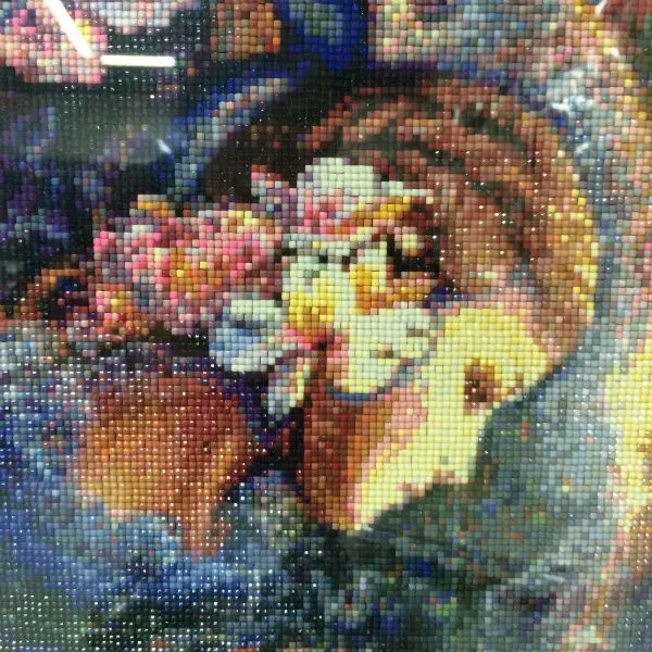 

Cross Stitch 2015 New 3D DIY Diamond Painting Moutain Tree Sunrise Resin Crafts Dimensional Embroidery Series Mosaic Household