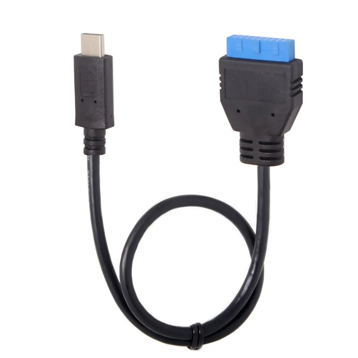 Однопортовый USB 3.0 Type C Male к 3 1 материнская плата 19Pin 20 контактный