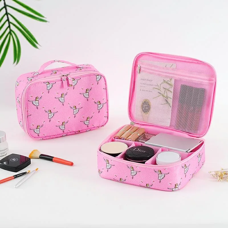 Новая синяя сумка Органайзер Женская нейлоновая для путешествий сумочка с