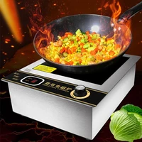 commercial induction cooker 6000w flat high power soup stove desktop frying stove