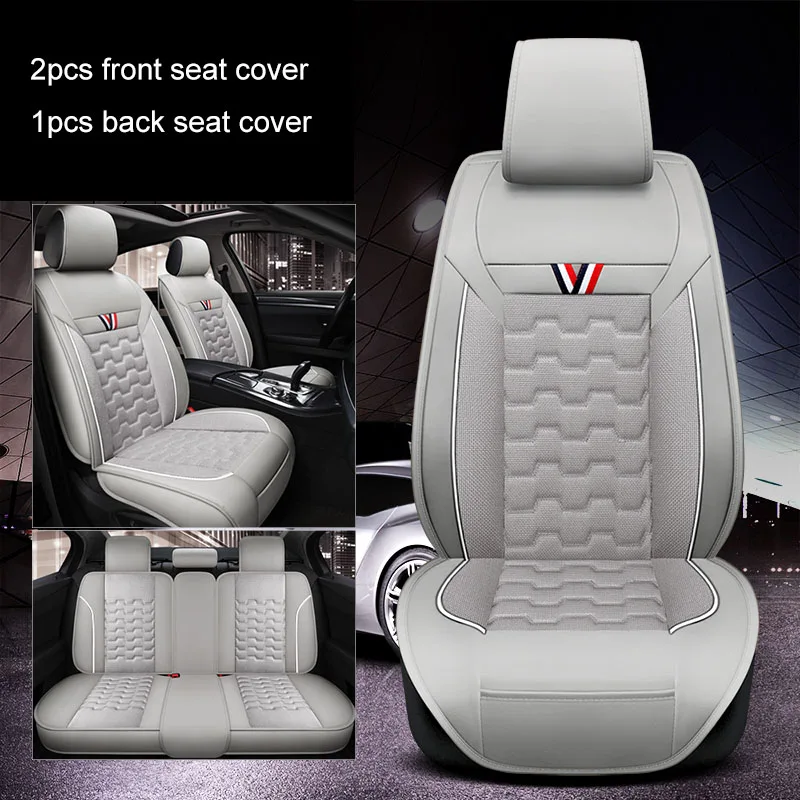 Version A Ультра-роскошный чехол для автокресла, подушка для автокресла для Ford Edge Mondeo Ecosport Focus kuga, Land Rover Freelander 2 Most Sedan& SUV - Color Name: Version A