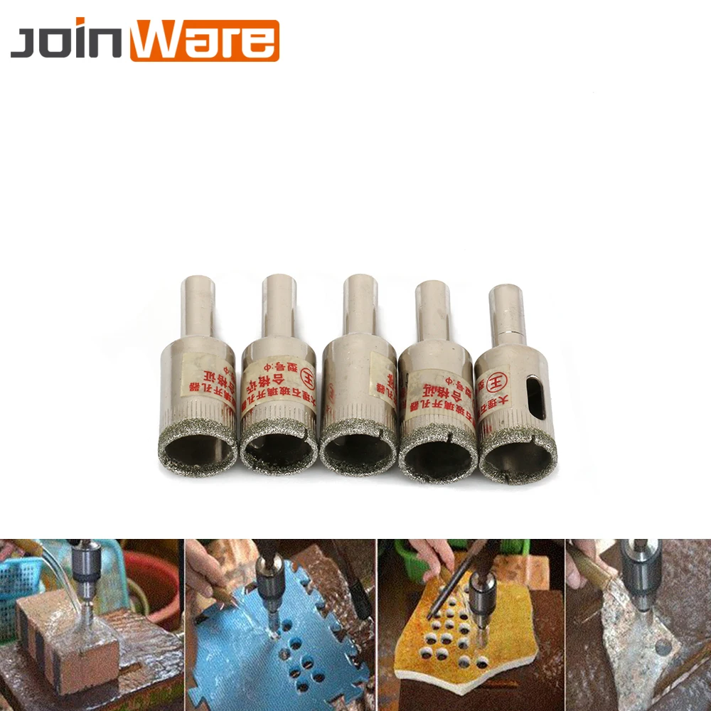 5 шт. 20 мм Мраморные сверла Holesaw с алмазным покрытием для керамического стекла и