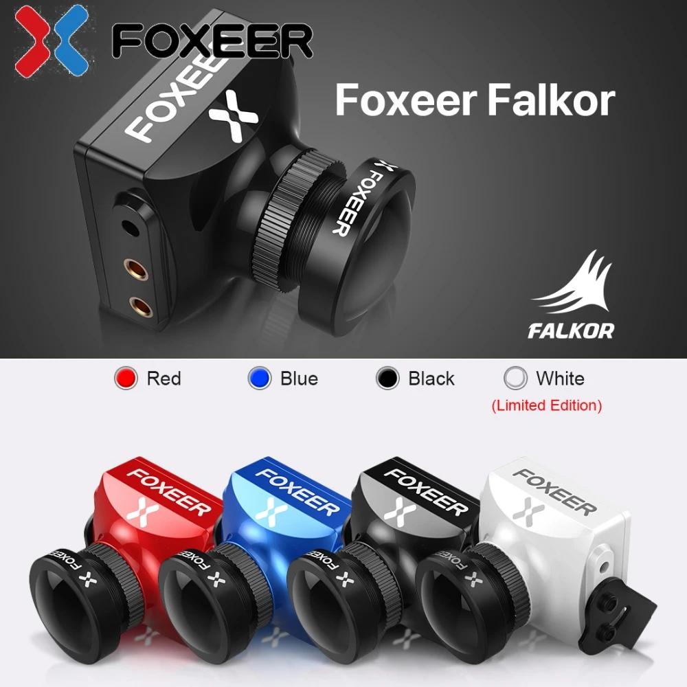 Foxeer Falkor FPV камера 1200TVL 1/3 CMOS 4:3 / 16:9 PAL NTSC переключаемая фотография для