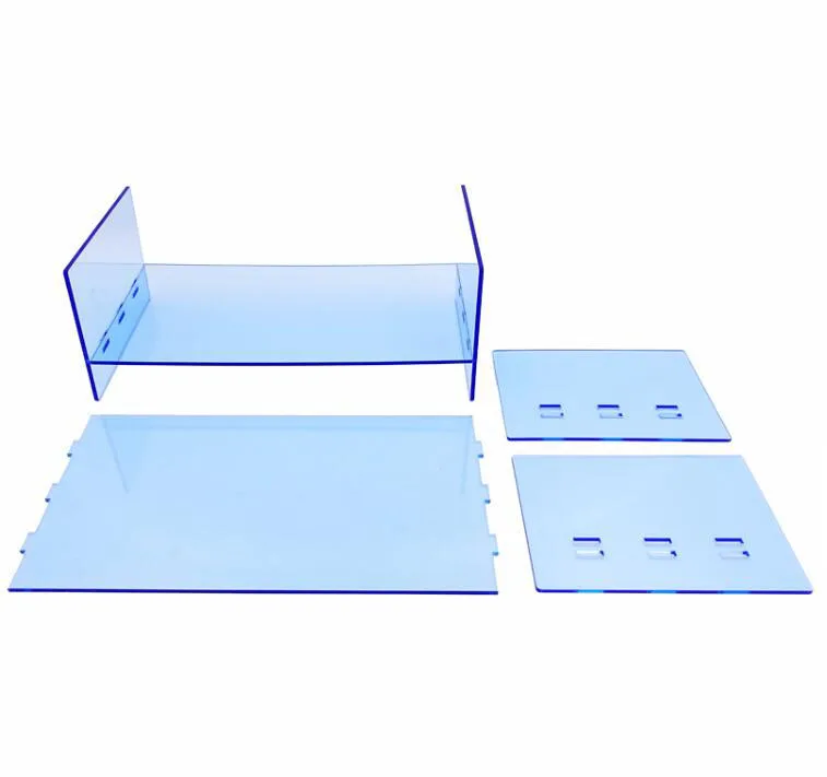 Прозрачный акриловый разделитель для гонок Ramen Box Partition 1/32 Tamiya Mini 4WD Модель